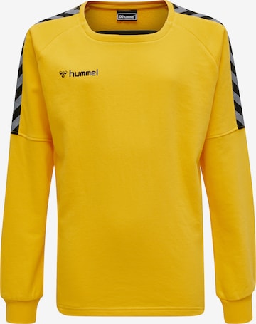 Hummel Sweatshirt in Gelb: predná strana