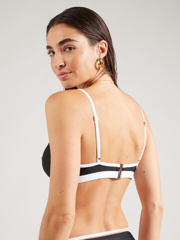 BOSS - Bustier Top de bikini en negro