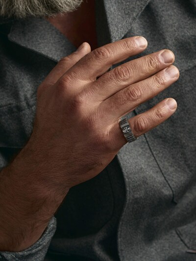 REYTEL Ring 'BULLETS OF RETRIBUTION - SKULL' in Silver, Item view