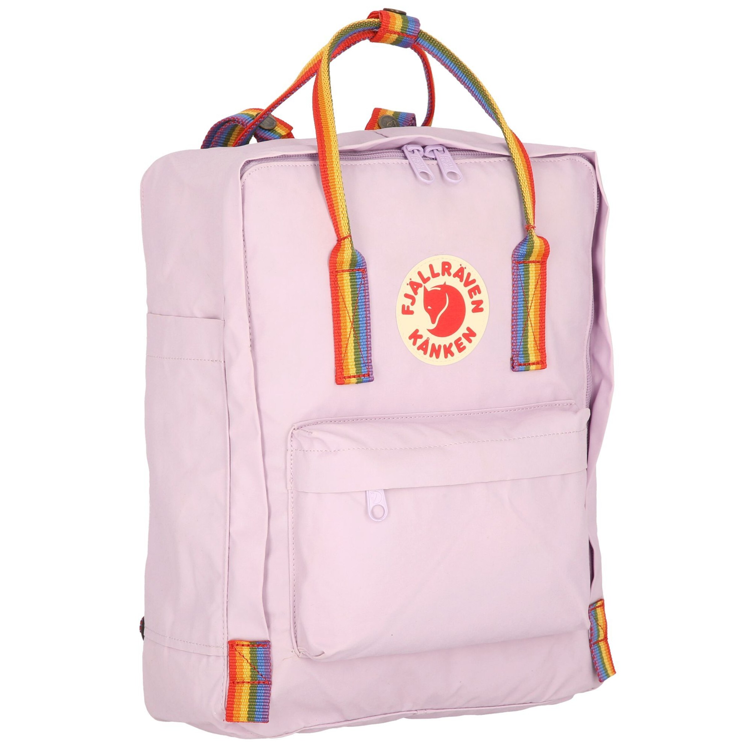 Fjällräven - Mochila 'Kanken Rainbow' em roxo