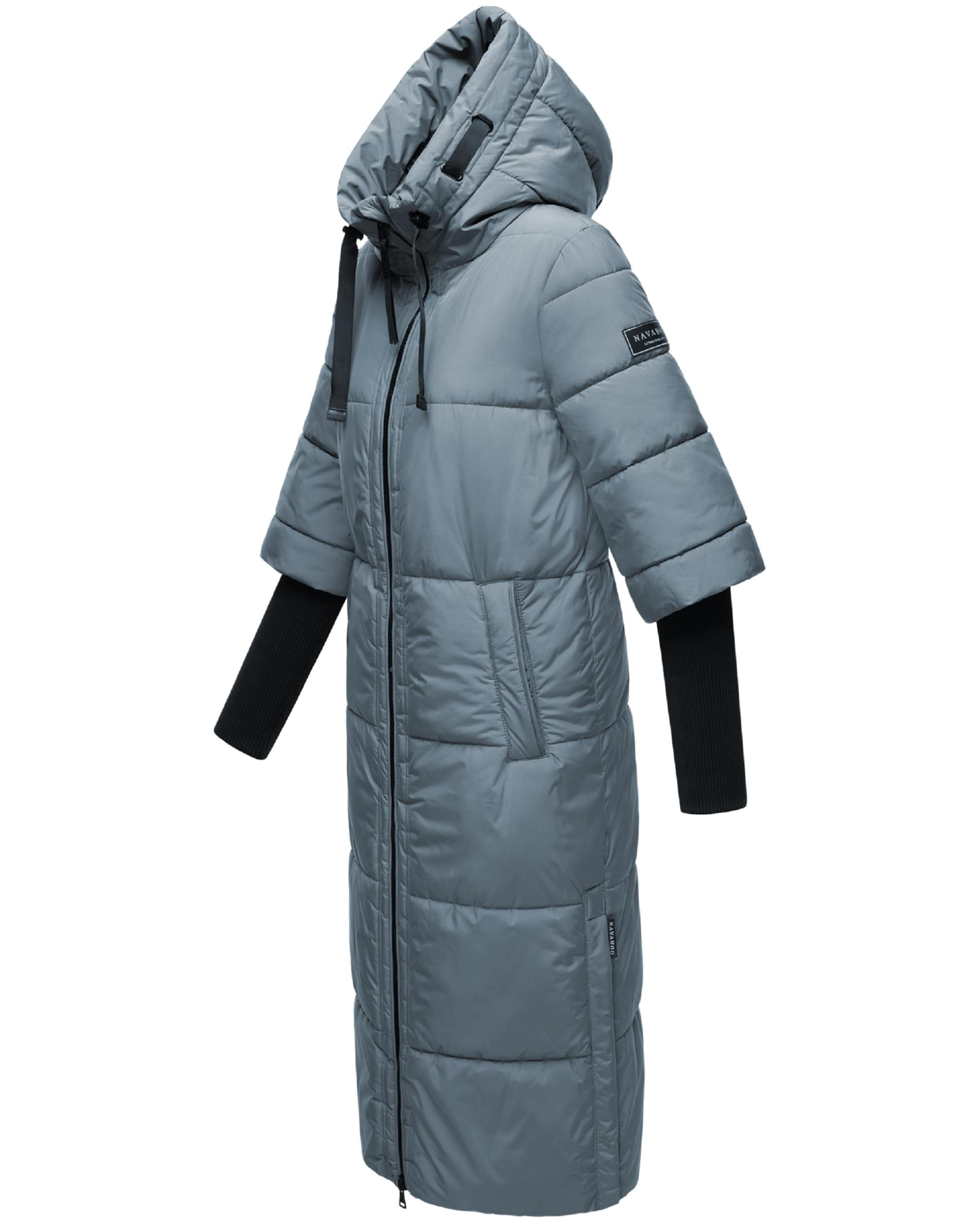 NAVAHOO Outdoormantel 'Ciao Miau XIV' in Blau