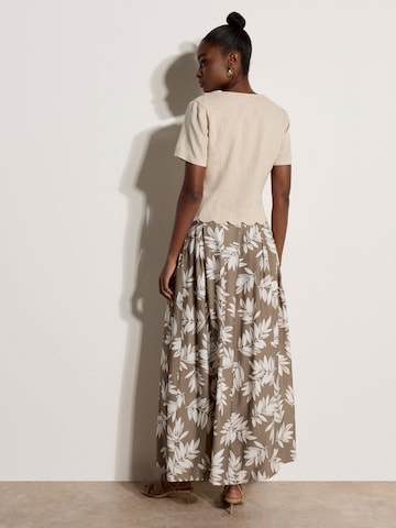 Apricot Wide leg Broek ' ' in Beige