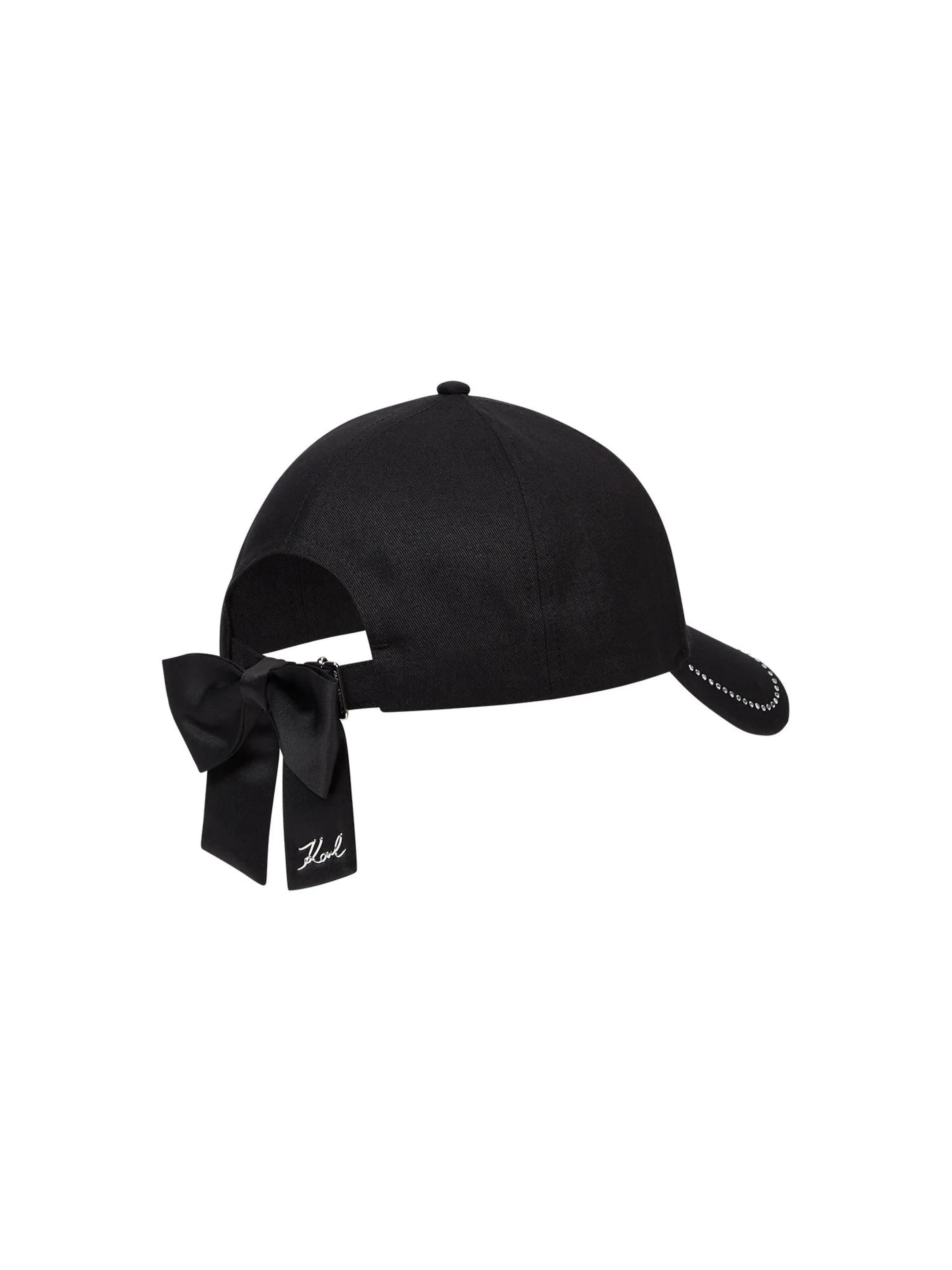 Cappello da baseball di Karl Lagerfeld in nero