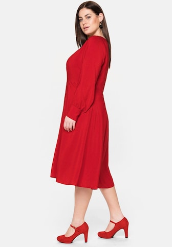 SHEEGO Kleid in Rot