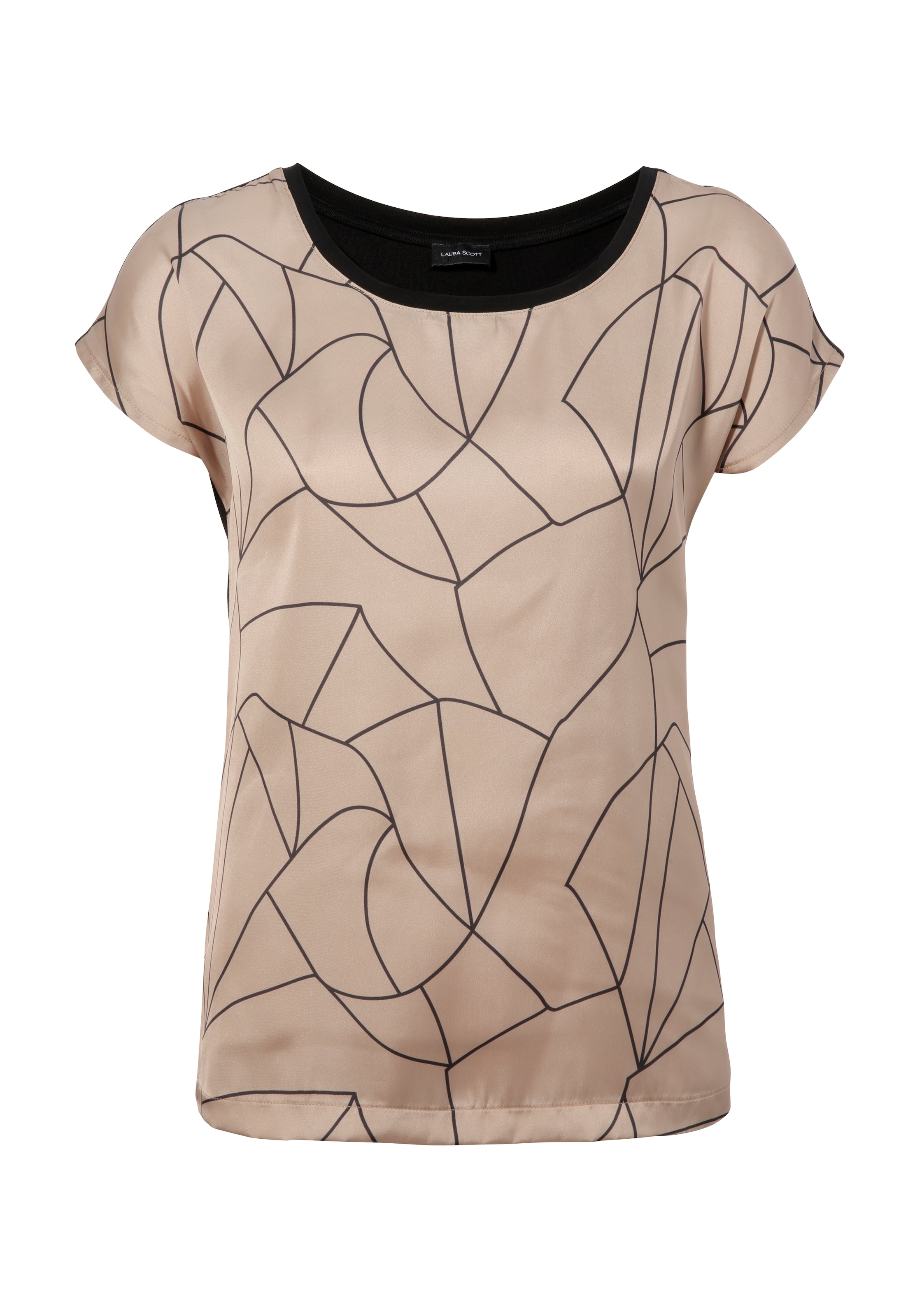 LAURA SCOTT Bluse in Beige: Vorderseite