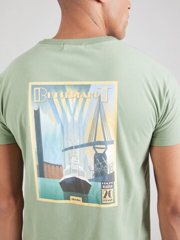 Derbe T-Shirt in Grün
