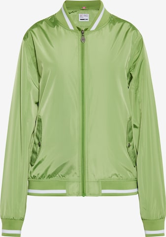 myMo ATHLSR Between-Season Jacket in Green: front