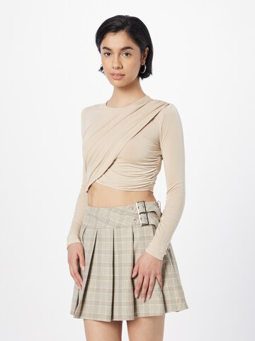 Tally Weijl Shirt in Beige: front