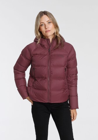 Geacă outdoor 'Hyalite' de la THE NORTH FACE pe roșu: față