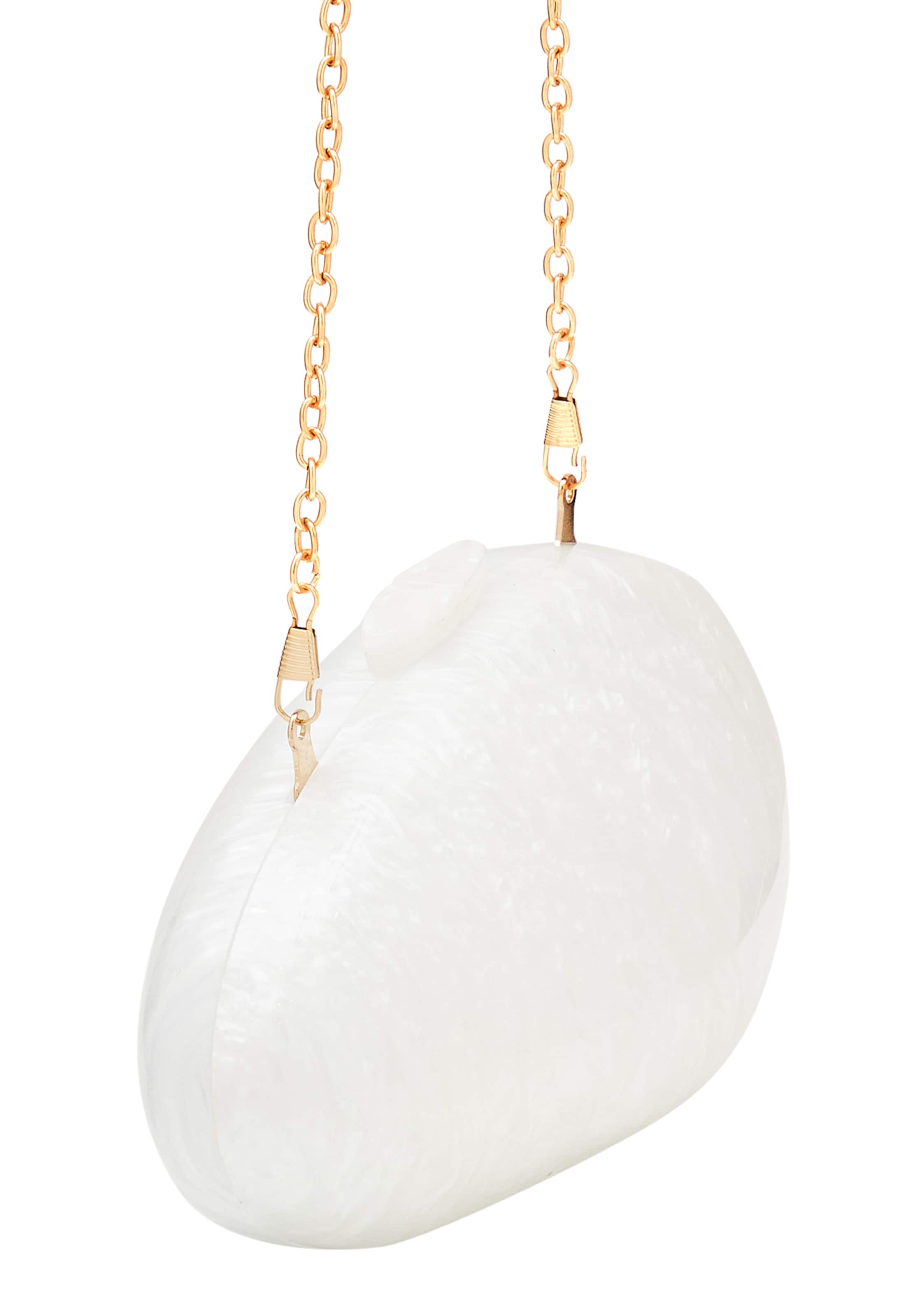 faina Pidulik käekott, värv valge