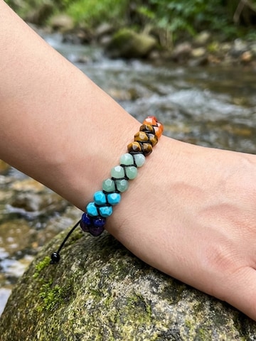 UNIQAL Bracelet '8 CHAKRA STEINE' in Mixed colors