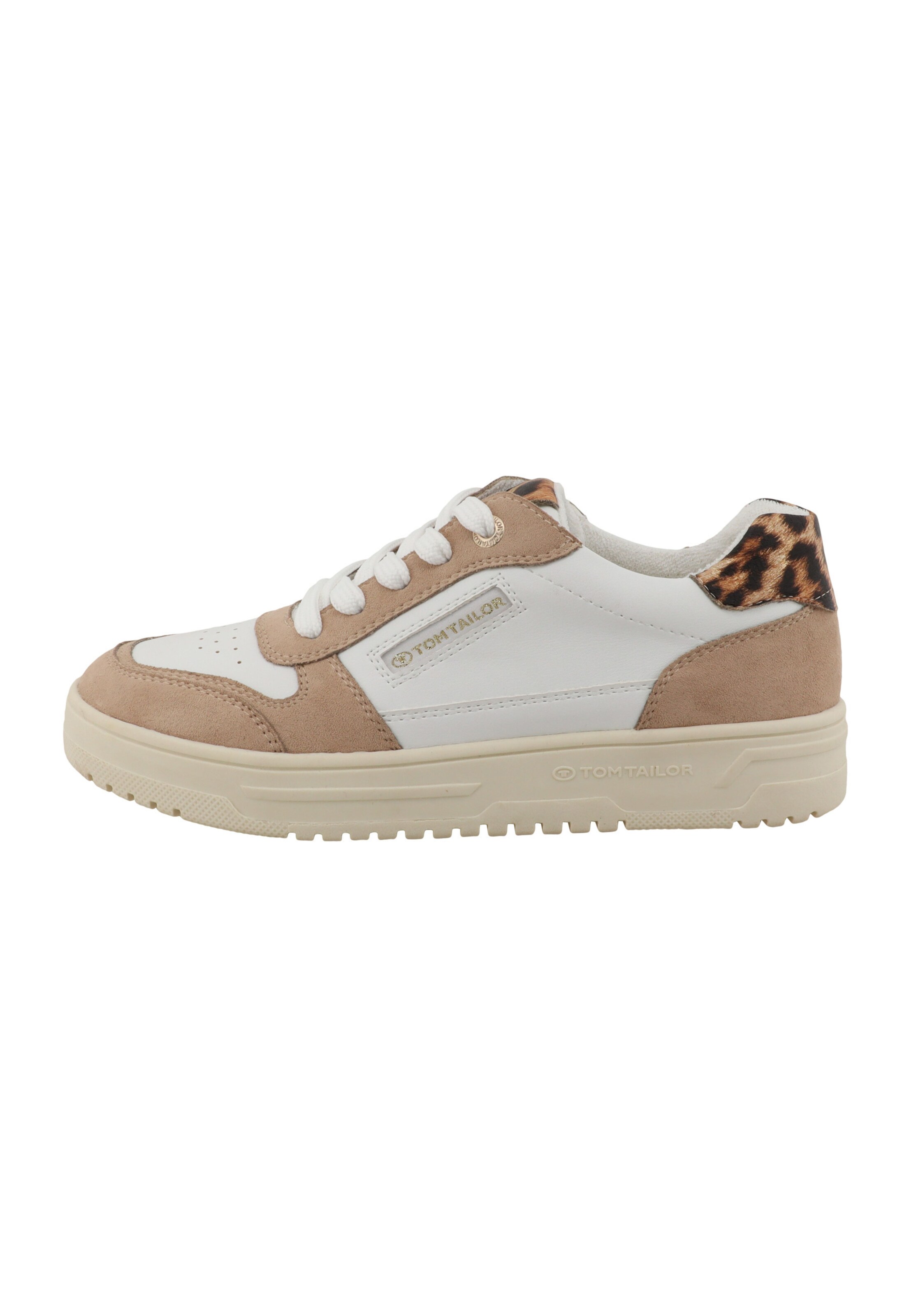 TOM TAILOR Sneakersy niskie w kolorze beżowy