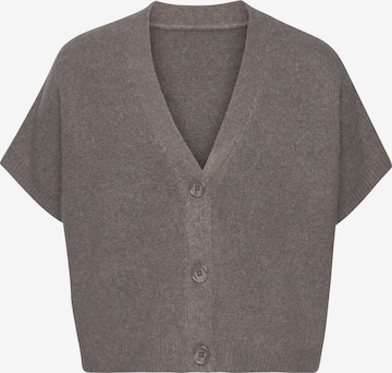 Cardigan FRENCH CONNECTION en marron : devant