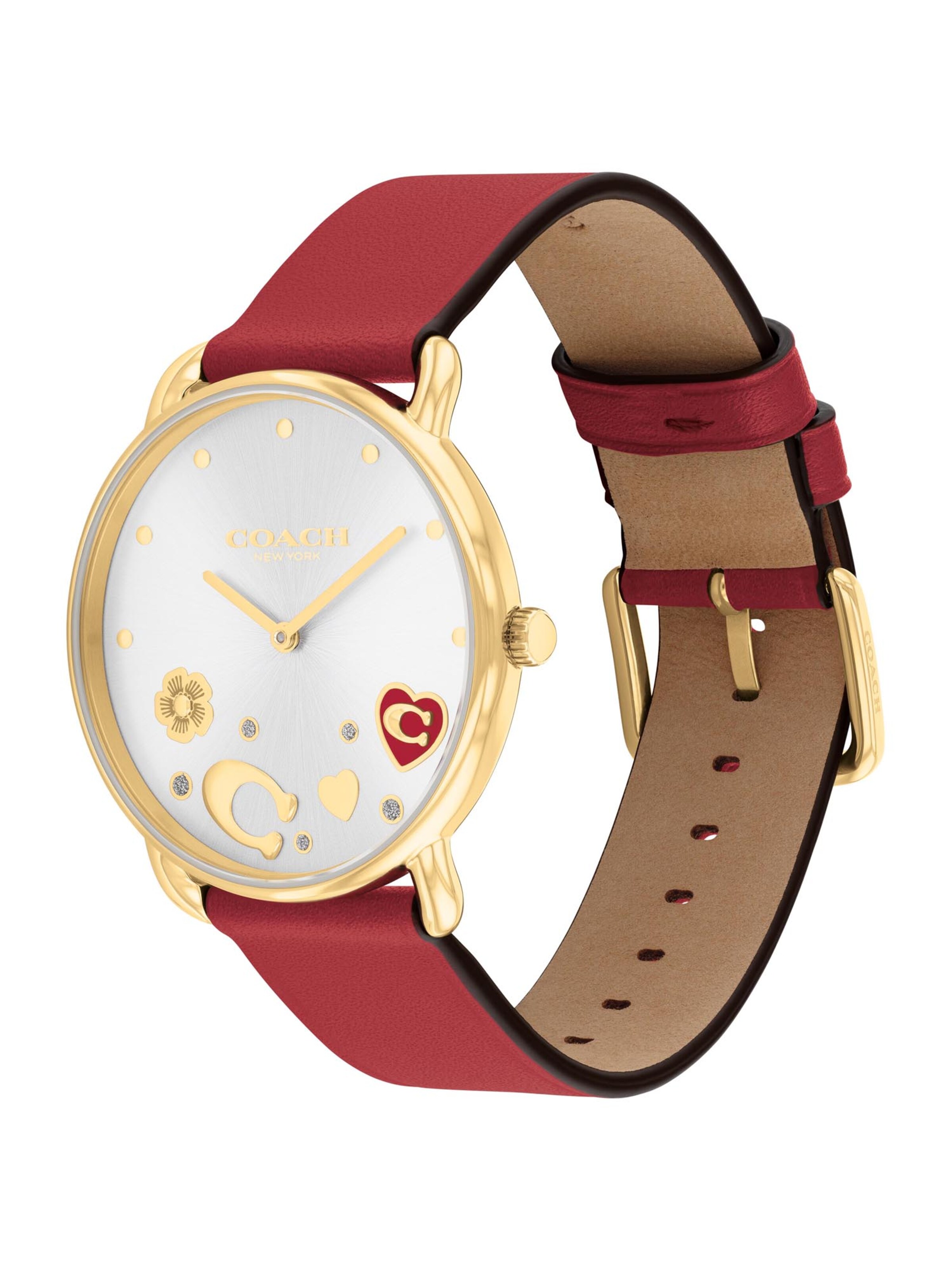 COACH Analog watch 'ELLIOT' in Gold