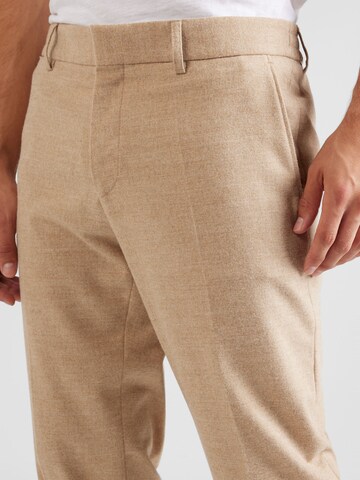 BOSS Regular Chino trousers 'Genius' in Beige