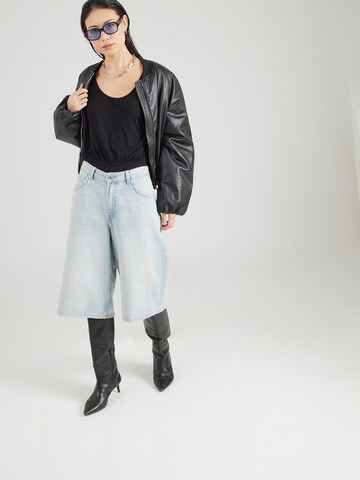 ABOUT YOU Bodi majica 'Gwenda' | črna barva