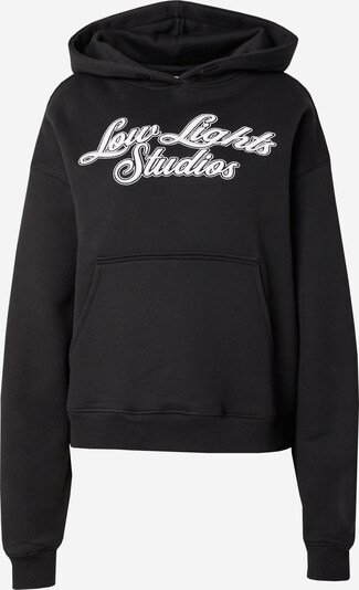 Low Lights Studios Sportisks džemperis 'SHUTTER', krāsa - melns / balts, Preces skats