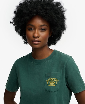 T-shirt Superdry & Co en vert