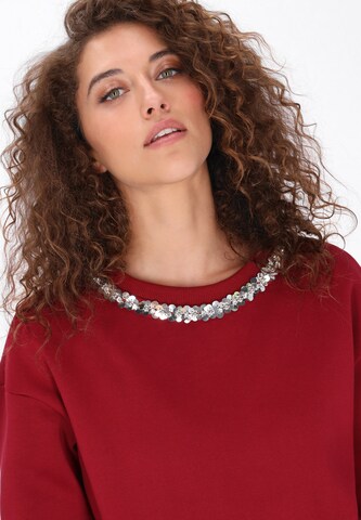 faina Sweatshirt in Purple