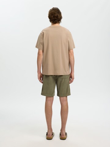 SELECTED Shirt 'Aspen' in Beige