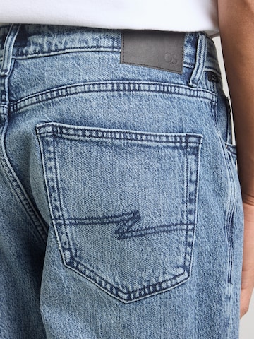 QS - Regular Calças de ganga em azul