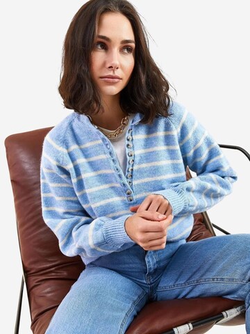 Bianco Lucci Pullover 'Pullover'‌‌‌‌‌‌ in Blau