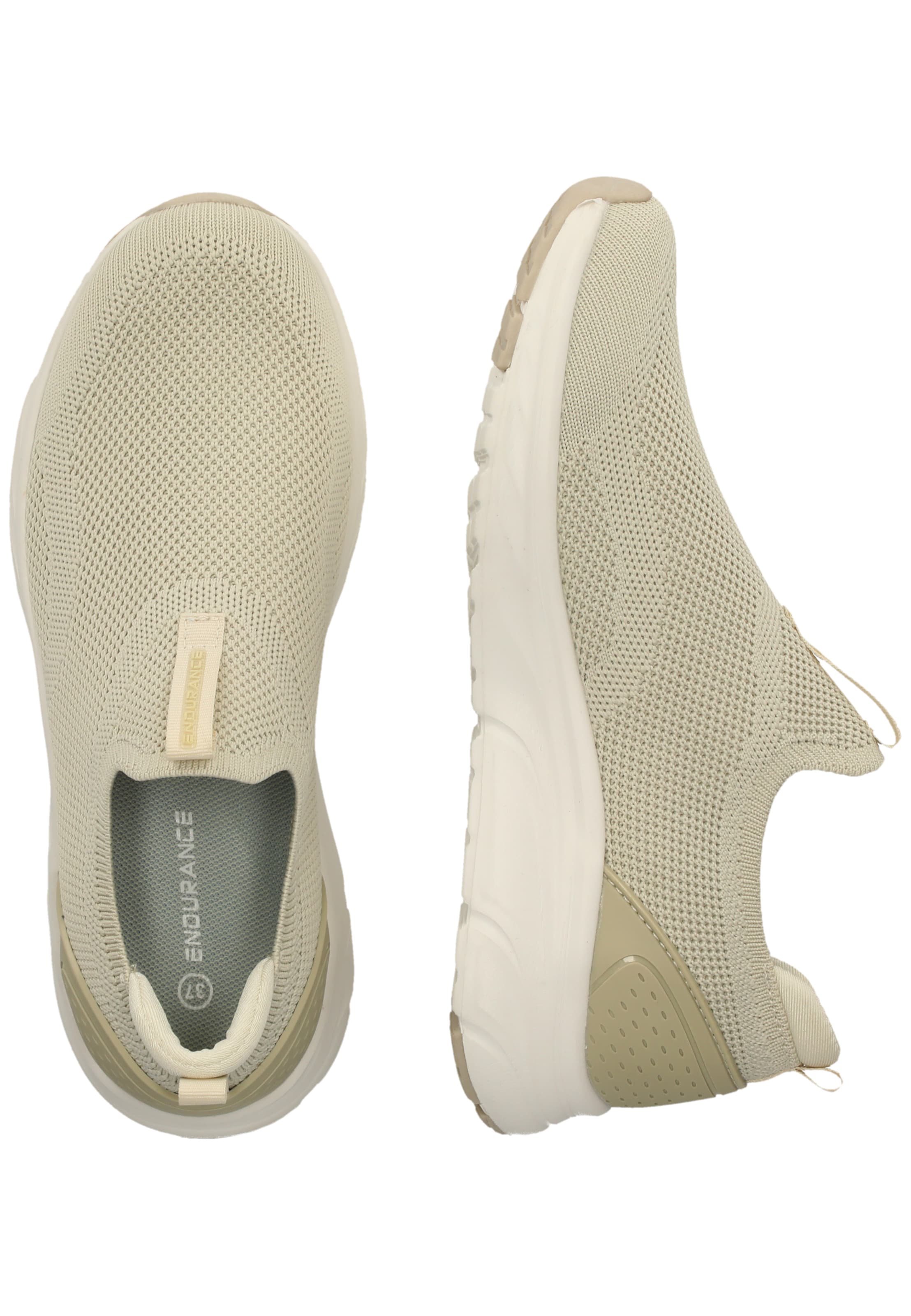 ENDURANCE Platform trainers 'Fealy' in Beige