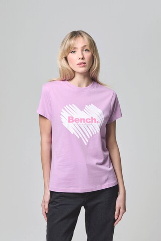 BENCH Shirt in Purple: front