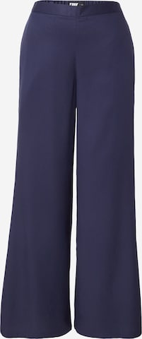 Wide Leg Pantalon Tally Weijl en bleu : devant
