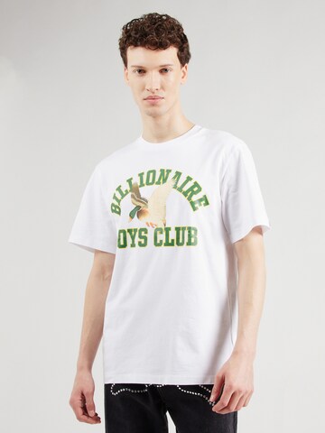 Billionaire Boys Club - Camiseta en blanco: frente