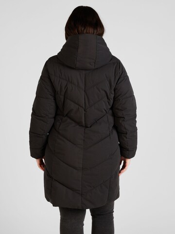 Ragwear Plus Zimní kabát 'NATALKA' – černá