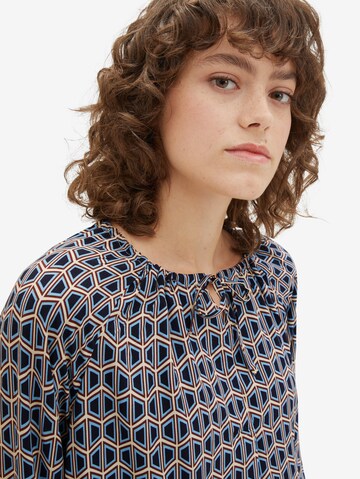 TOM TAILOR Blouse in Blue