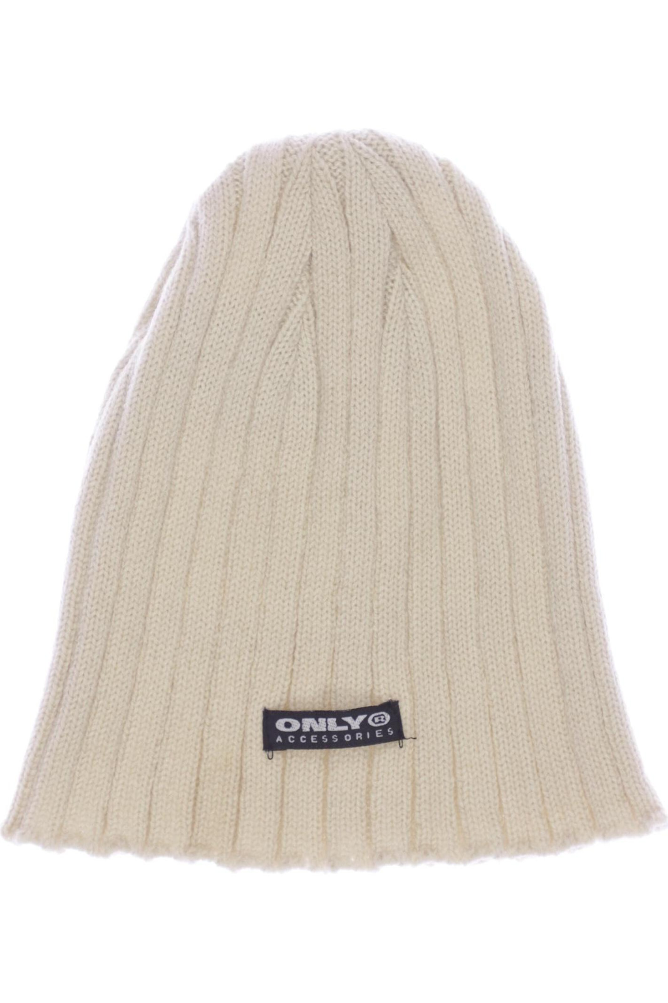ONLY Hat & Cap in One size in Beige: front
