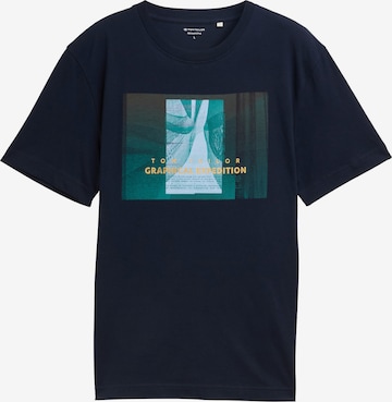 TOM TAILOR T-Shirt in Blau: Vorderseite