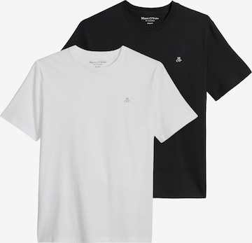 Marc O'Polo - Camiseta en negro: frente