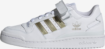 Sneaker low 'Forum' de la ADIDAS ORIGINALS pe alb: față