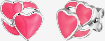 ELLI Oorbellen in Roze: voorkant