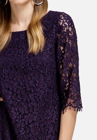 Robe de cocktail HELMIDGE en violet