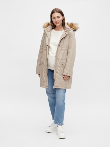 MAMALICIOUS Jacke 'MACY' in Braun