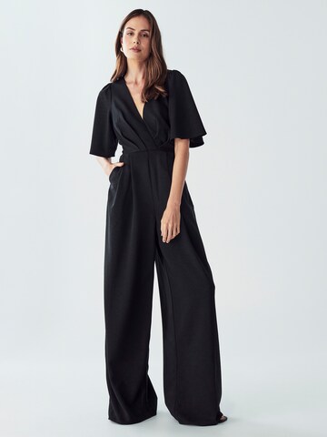 Willa Jumpsuit 'Omaha' i svart: framsida