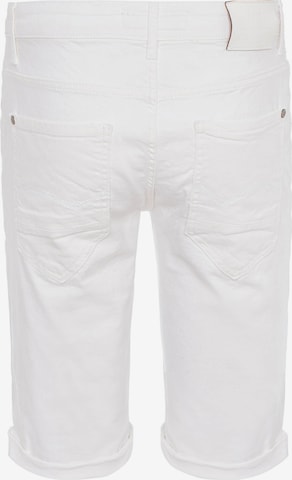 Redbridge Regular Jeans-Shorts 'Lexington' in Weiß