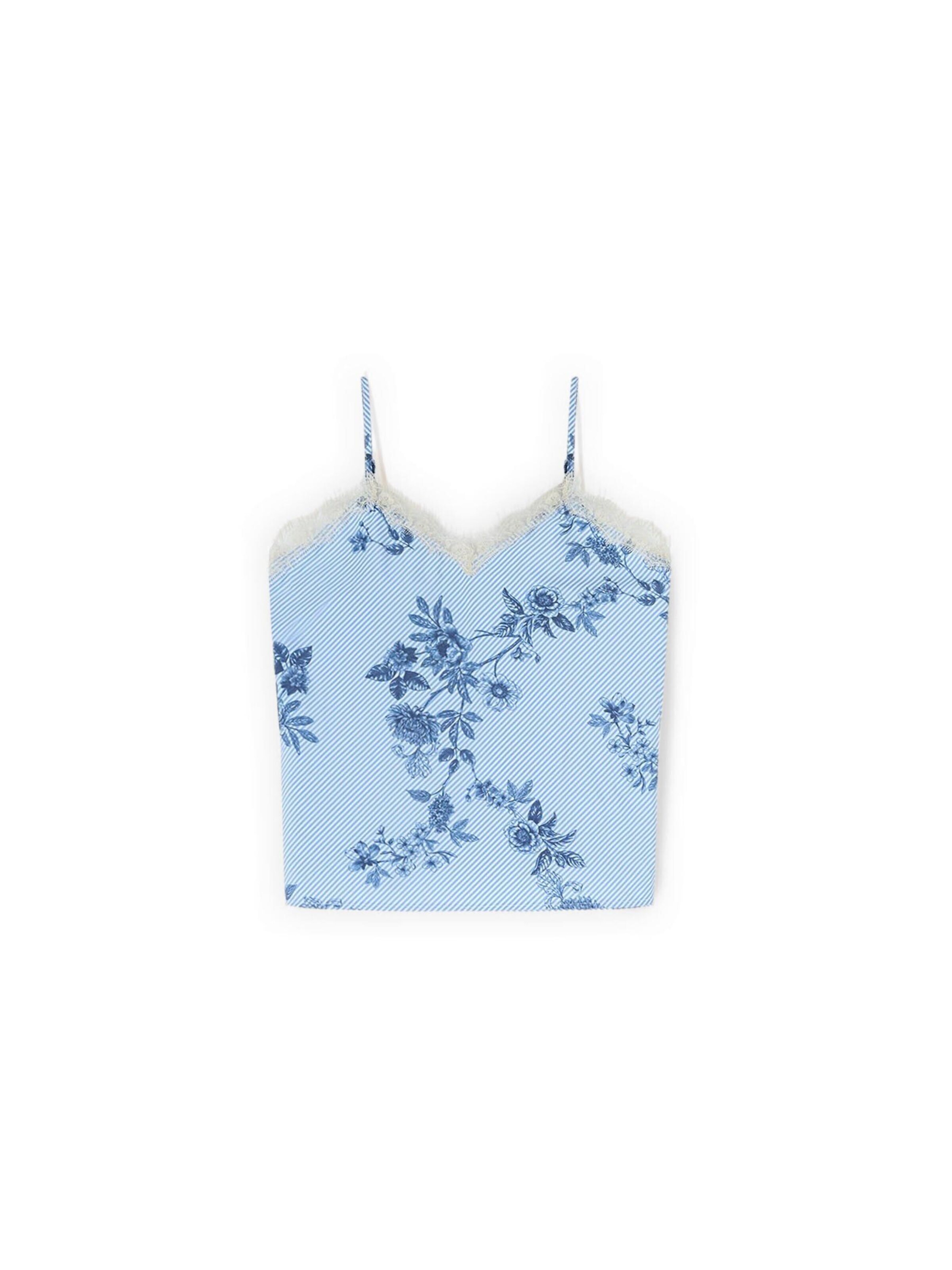 MOTIVI Haut en XS en bleu, Vue avec produit