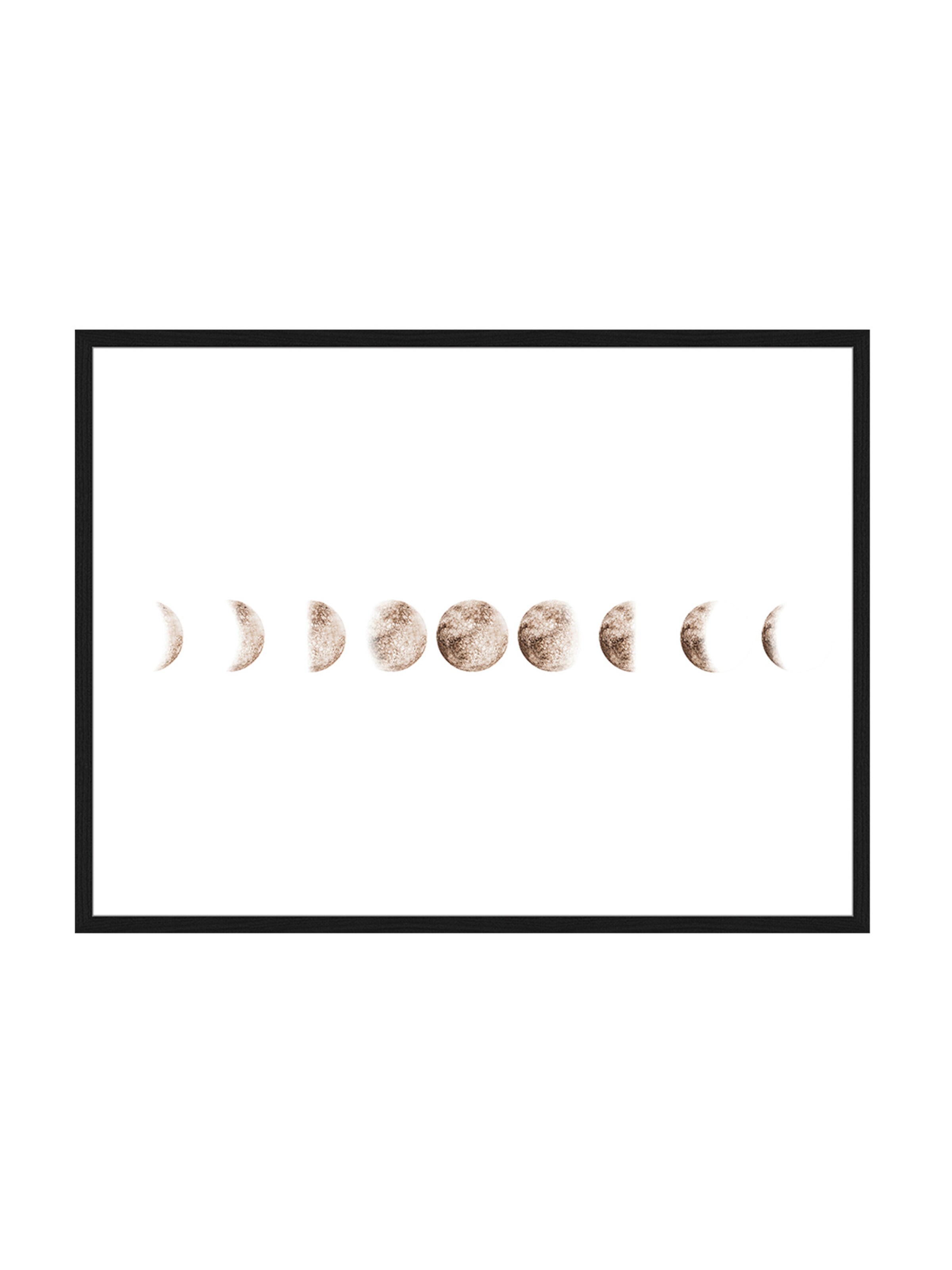 Liv Corday Image 'Moon Phase' in Black: front