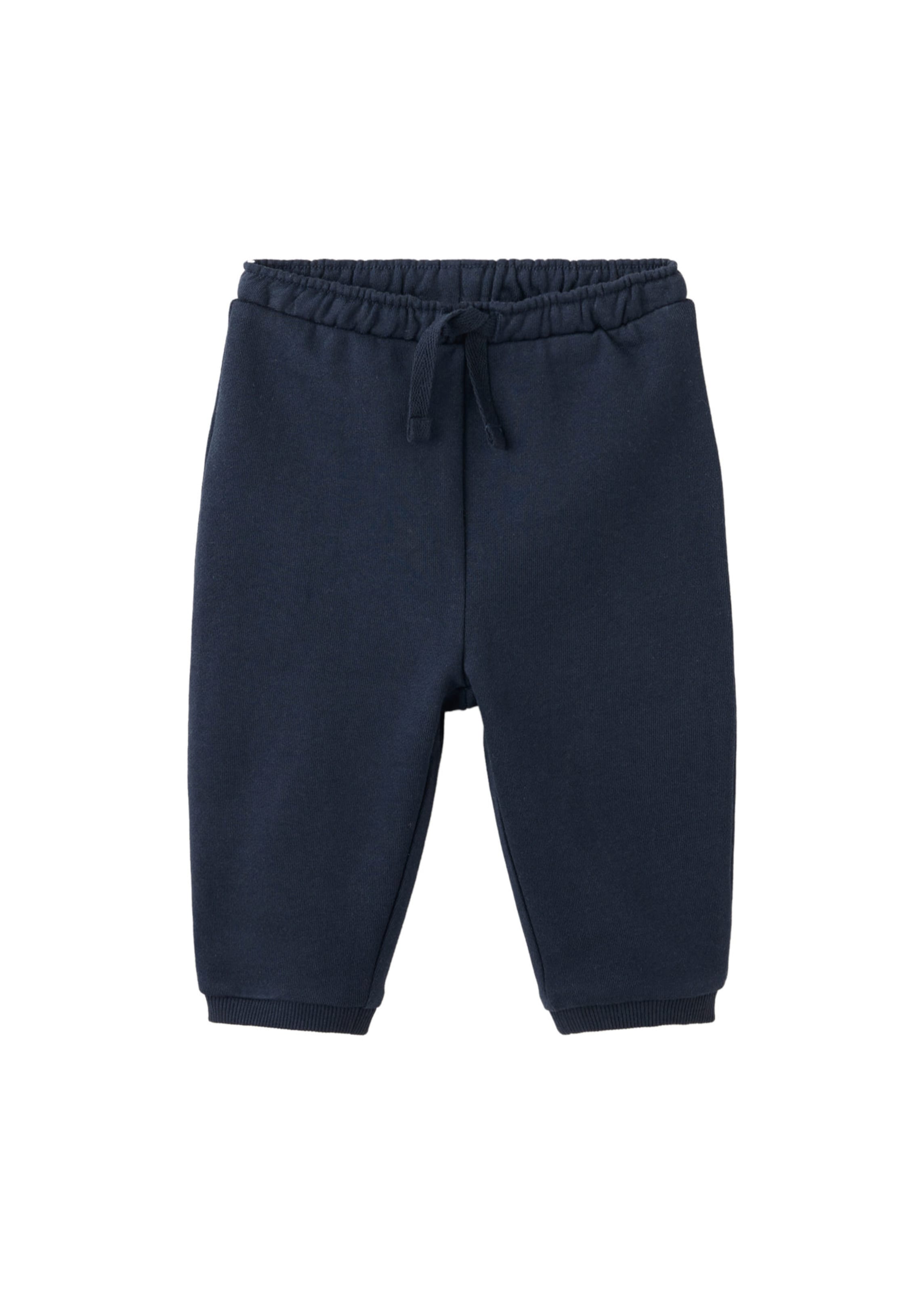 MANGO KIDS Tapered Byxa 'ELE' i blå: framsida
