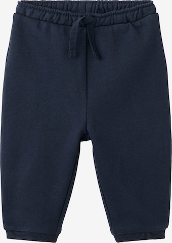 MANGO KIDS Tapered Trousers 'ELE' in Blue: front