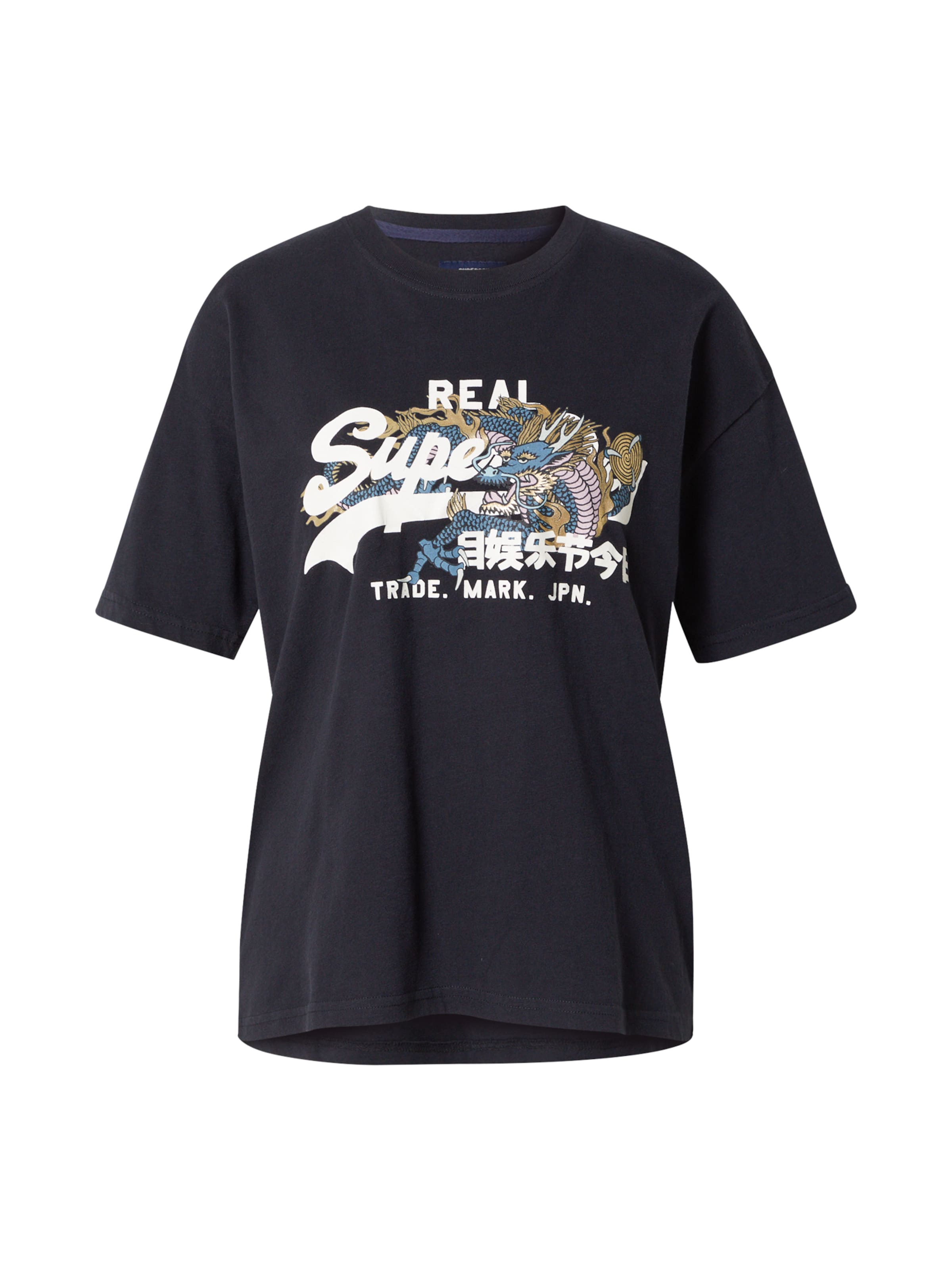 Frauen Shirts & Tops Superdry Shirt in Nachtblau - ER49914 Frauen Shirts & Tops Superdry Shirt in Nachtblau - ER49914
