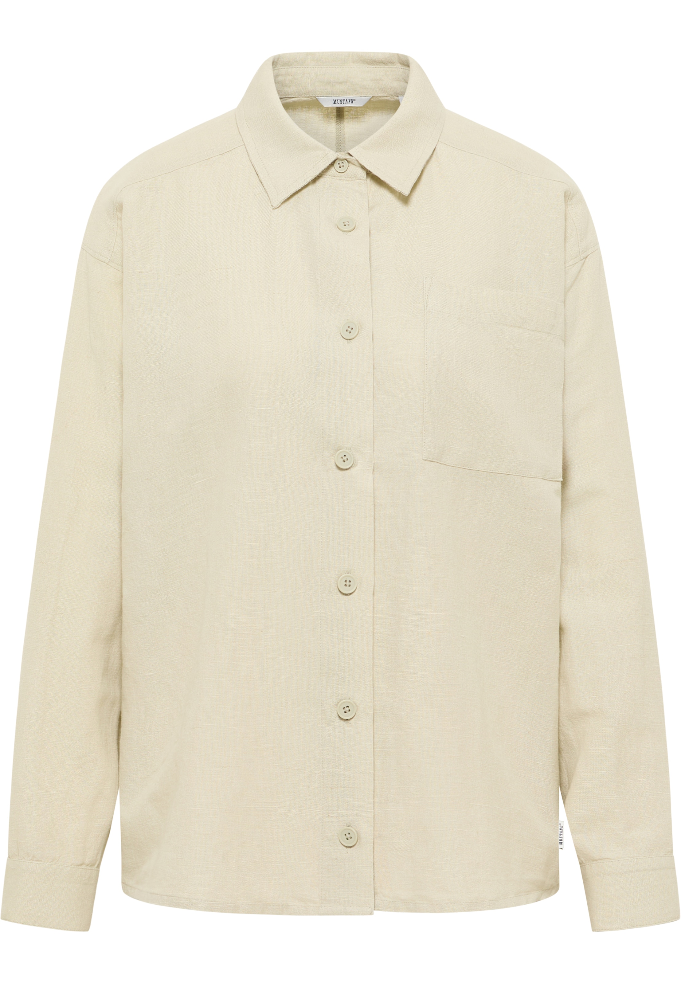 MUSTANG Blouse ' Style Willow ' in Beige: front