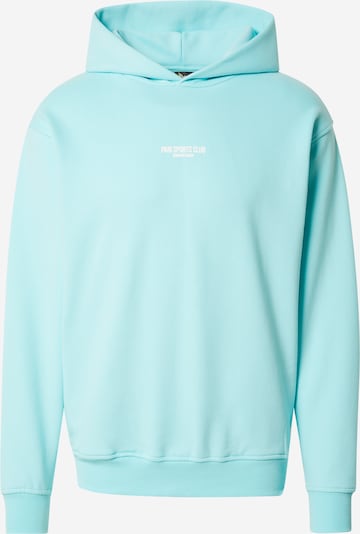 PARI Sweatshirt 'SPORTS CLUB' in Turquoise / White, Item view