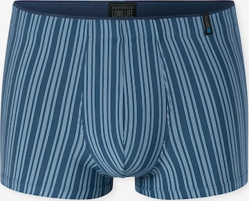 Boxers ' Long Life Soft ' SCHIESSER en bleu : devant