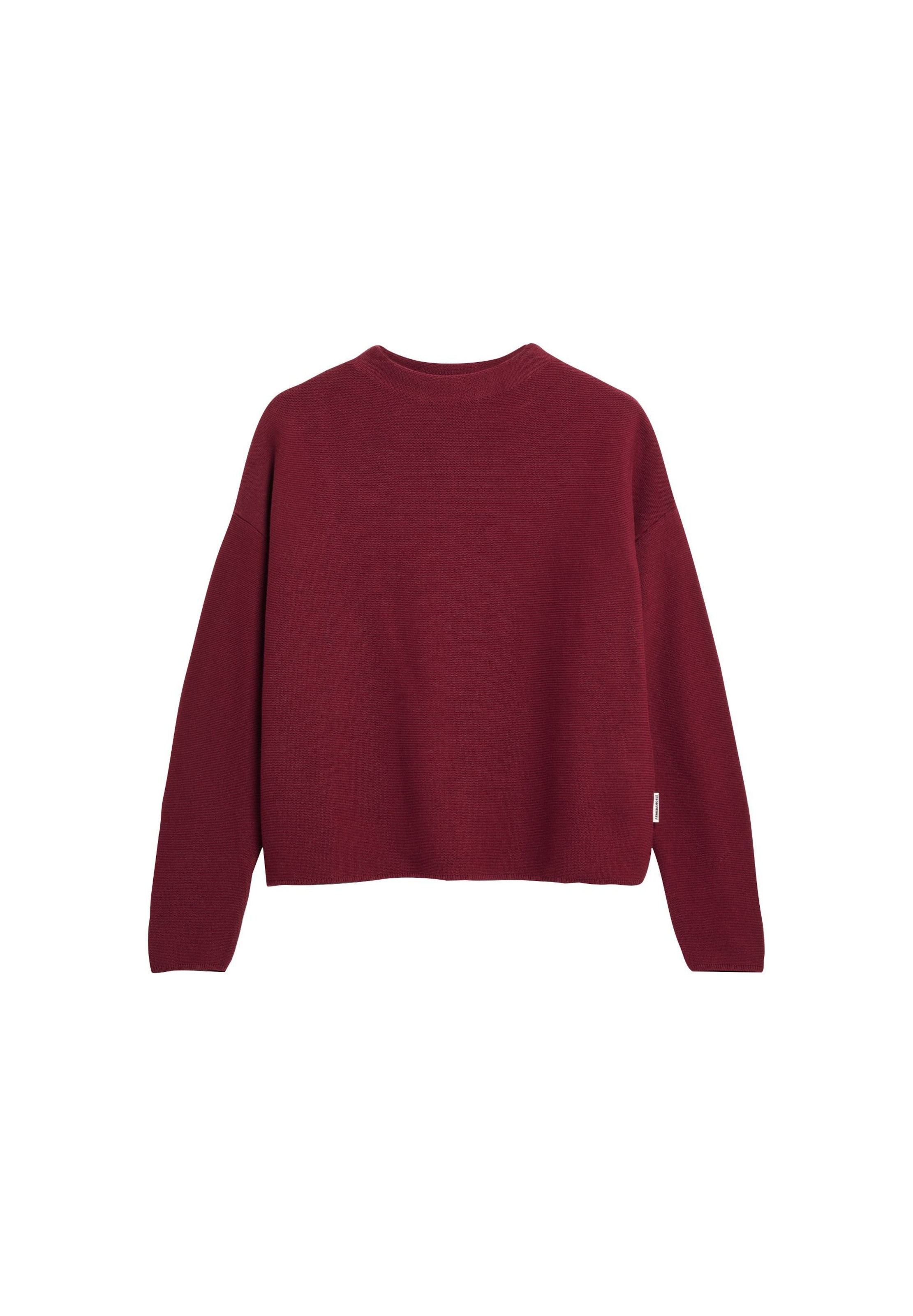 ARMEDANGELS Pullover 'MERINAA' in Rot: Vorderseite